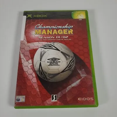 Championship Manager 01/02 Original Xbox Video Game PAL • £17.49