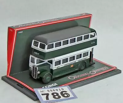 #786 Corgi 40409 Aec Regent - Aberdeen Corporation Transport 1/76 • £6