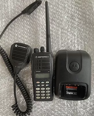 Motorola GP339 VHF 136-174 5T12.5/25K 5W 255CH 2 Way Radio • $187.17