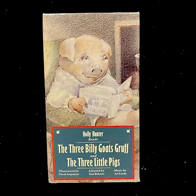 Rabbit Ears - The Three Billy Goats Gruff/The Three Little Pigs (VHS) • $8.49