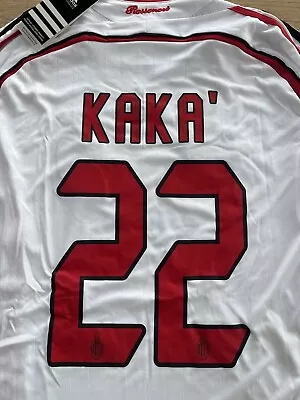 AC Milan 2006/07 Retro Remake BNWT KAKA Away Champions League Shirt XL🔥 • £28.50