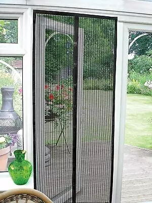 Magic Curtain Door Mesh Magnetic Fastening Mosquito Fly Bug Insect Net Screen • £7.99