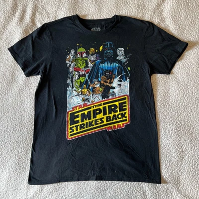 $10 • Buy Star Wars The Empire Strikes Back T-Shirt Black Medium