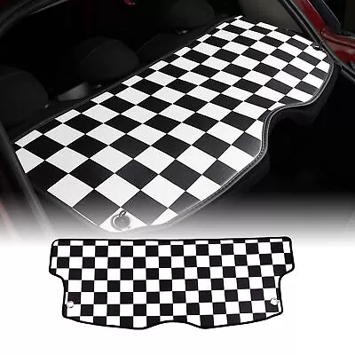 For 2017-2024 MINI COOPER F60 Checker Rear Trunk Cargo Cover Decorative Mat • $27.09