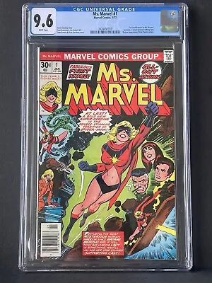 Ms. Marvel #1 - Cgc 9.6 - 1st Appearance Carol Danvers As Ms Marvel! • $52