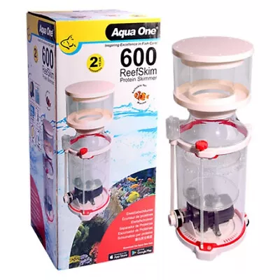 Aqua One Aquarium Fish Tank Marine Protein Skimmer ReefSkim 600 Tanks Up To 600L • £199.99