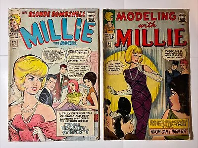 Millie The Model #126 Model With Millie GD/VG- Silver-Age Marvel Fashion 1965 • $14.99