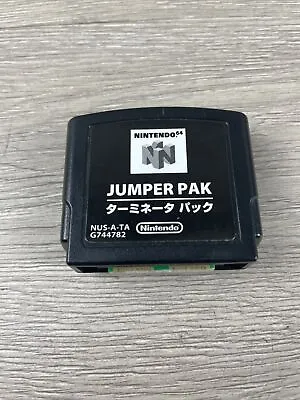 Nintendo 64 Jumper Pak N64 NUS-A-TA Official OEM Original Genuine Authentic Pack • $8.50