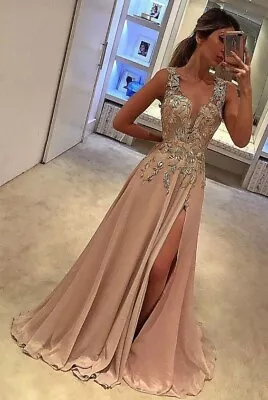 Jenniferwu Women Gown Dress Custom Made Evening Formal Pageant Prom Dress • $125.10