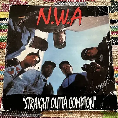 N.W.A. Straight Outta Compton Vintage Vinyl 12” First Press 1st LP Ruthless VG- • $48