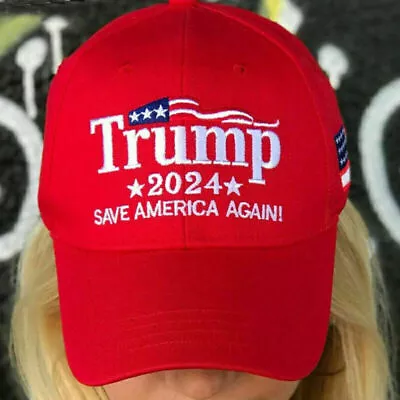 $13.08 • Buy Donald Trump 2024 MAGA Hat Cap USA KAG Save America Again Baseb