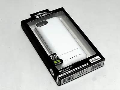 Authentic Mophie Juice Pack Air Battery Case 100% 1700mAh For IPhone 5 - White • $10.79