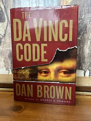 The Da Vinci Code 2003 Dan Brown TRUE 1st Edition First Print SKITOMA $24.95 DJ • $5