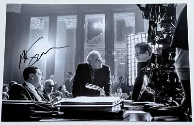 MARTIN SCORSESE  Autographed Photo : Making Of The Irishman With Martin Scorsese • $149.99