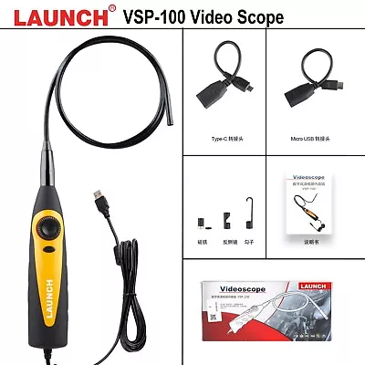 LAUNCH X431 Videoscope HD Inspection Camera Endoscope Work On Android X431 PRO V • $32.39