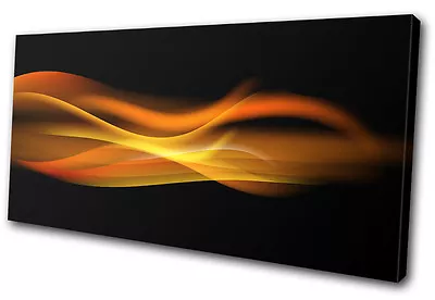 Abstract Smoke Colourful Vector  SINGLE CANVAS WALL ART Picture Print VA • $89.99