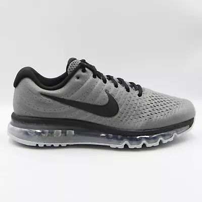 Nike Air Max 2017 Mens Sneakers Cushionned Running Shoes Grey Black 849559 011 • $125.99