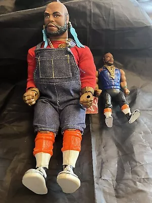 X2 Mr T BA Baracus A Team Action Figures Vintage • £35