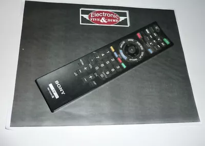 Sony Rm-yd063 Kdl40ex621 Kdl46ex621 Kdl55ex621 Remote Control • $12.95