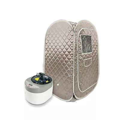 Smartmak Portable Steam Sauna Set Foldable One Person SPA Tent With 4L Large... • $193.73