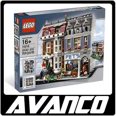 LEGO Creator Pet Shop & Townhouse 10218 Modular NEW RETIRED • $519.99