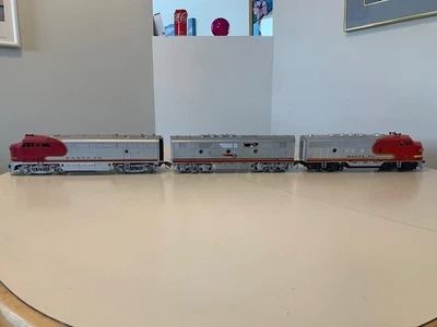 $800 • Buy O Scale, 2 Rail, DC Santa Fe Passenger Train