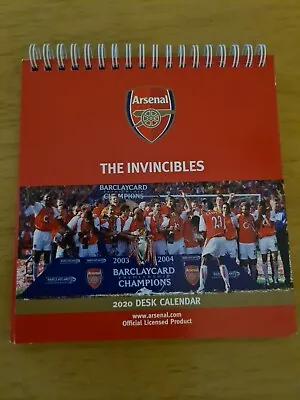 £0.99 • Buy Arsenal Invincibles  Desktop 2020 Calendar