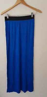 Womens Blue Tube Skirt Size 8-10 • £4.99