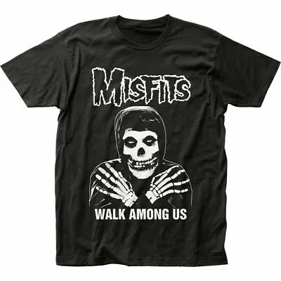 Misfits Walk Among Us T Shirt Mens Licensed Rock N Roll Retro Band Tee New Black • $17.49