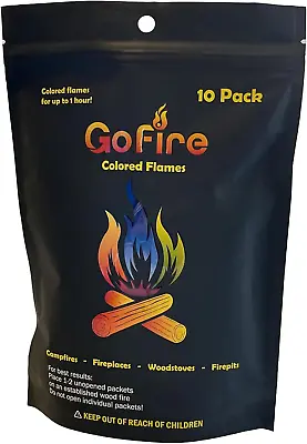 Colored Flames Magical Vibrant Dancing Colors For Campfires Firepits Firepl • $11.75