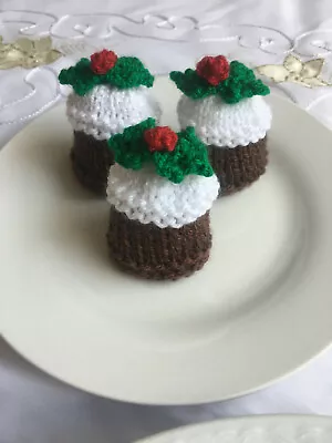 £1.89 • Buy Laminated Dk Knitting Pattern Christmas Pudding Ferrero Rocher Chocolate Cover 