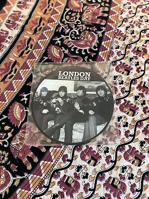 The Beatles London Beatles Day UK 1990 7  Picture Disc Vinyl • £5