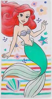 Little Mermaid Beach Towel Measures 29 X 59 Inches • $16.95