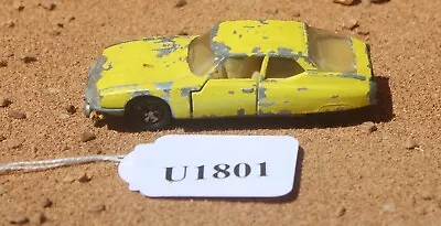 Majorette #250 Yellow Citroen Maserati SM Bad Paint Fair FNQHotwheels U1801 • $13.16