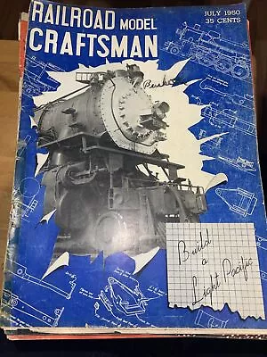 Railroad Model Craftsman Magazine Mixed Lot Of 49 Issues 1950-1991 Cond. Varies • $19.99