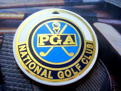 Vtg - PGA Golf Bag Tag - PGA NATIONAL GOLF CLUB Gc - Palm Beach Gardens FL • $12