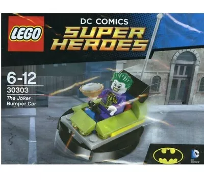 LEGO Super Heroes - The Joker Bumper Car. 30303. PolyBag. RARE. SEALED. • $17.99