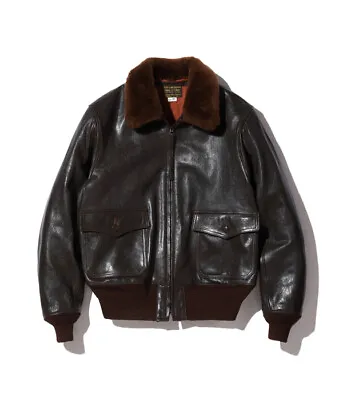 BUZZ RICKSON'S BR80626 D.BROWN 44 XXL Type M-422 B.RICKSON MFG FLIGHT JACKET • $2425.87