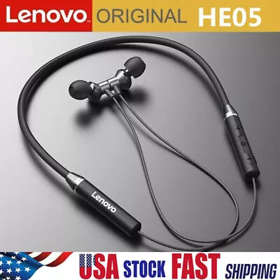 HE05 Wireless Bluetooth 5.0 Earphones Earbuds Headphones Sport Magnetic Neckband • $8.99