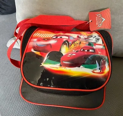 Disney Pixar CARS Insulated Lunch Bag Box With Adjustable Strap*New With Tags • $12.99