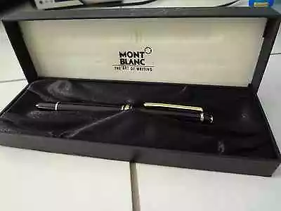 $474.05 • Buy Montblanc Meisterstuck Fountain Pen  14Kt Gold Medium Pt New In Box  144