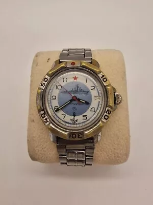 Vostok Komandirskie Ship Military Soviet Watch USSR Wostok Army Tank Ukraine • $35