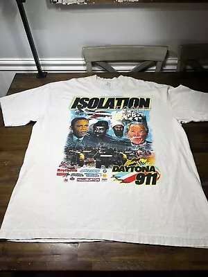 Isolation Daytona 9/11 T Shirt XL Osama Obama Bush Saddam American Arms Race • $129.99