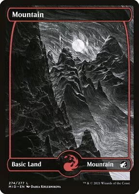 Mountain (274) |MtG Magic Innistrad: Midnight Hunt |English |Near Mint-Mint NM-M • $1.19