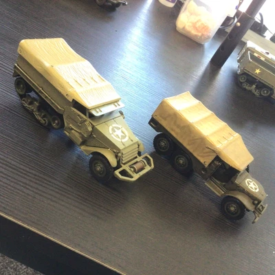 £19.99 • Buy Bolt Action Solido 1:50 Scale American U.S.A Half Track & Dodge 6x6 Truck