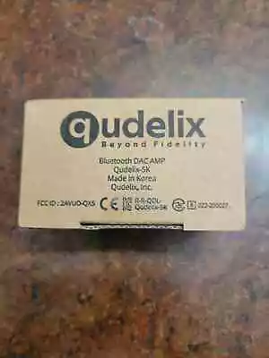 Qudelix-5K Bluetooth USB DAC AMP 3.5 And 2.5 Balanced Out  • $80