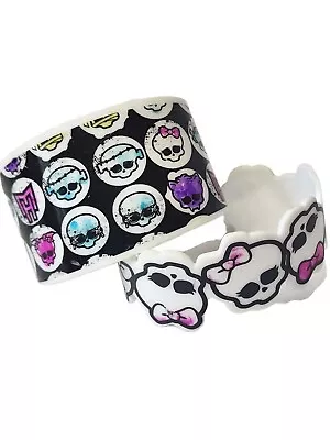 Set Of 2 Monster High Cuff Bracelets • $24.95