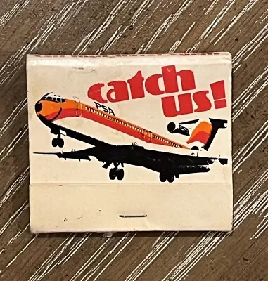 Vintage PSA Pacific Southwest Airlines Matchbook Match Book Matches Unused • $19.99