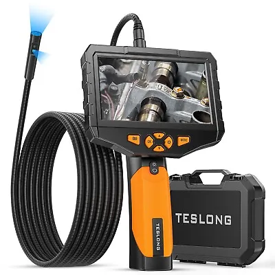 8mm Dual Lens Borescope Inspection Camera Industrial Video Endoscope Automotive • $149.99