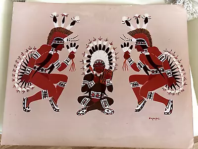 Mopope: War Dance - 1929 Kiowa Print On Paper Manufactured By Kodak 16  X 20  • $60